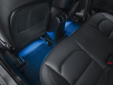 Hyundai i30 Fastback LED Fußraumbeleuchtung, blau, 2te Reihe